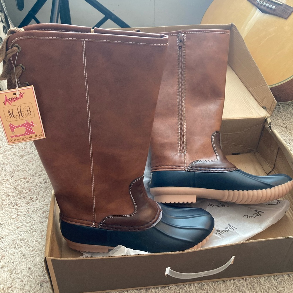 New! Avanti Knee-High Duck Boots
